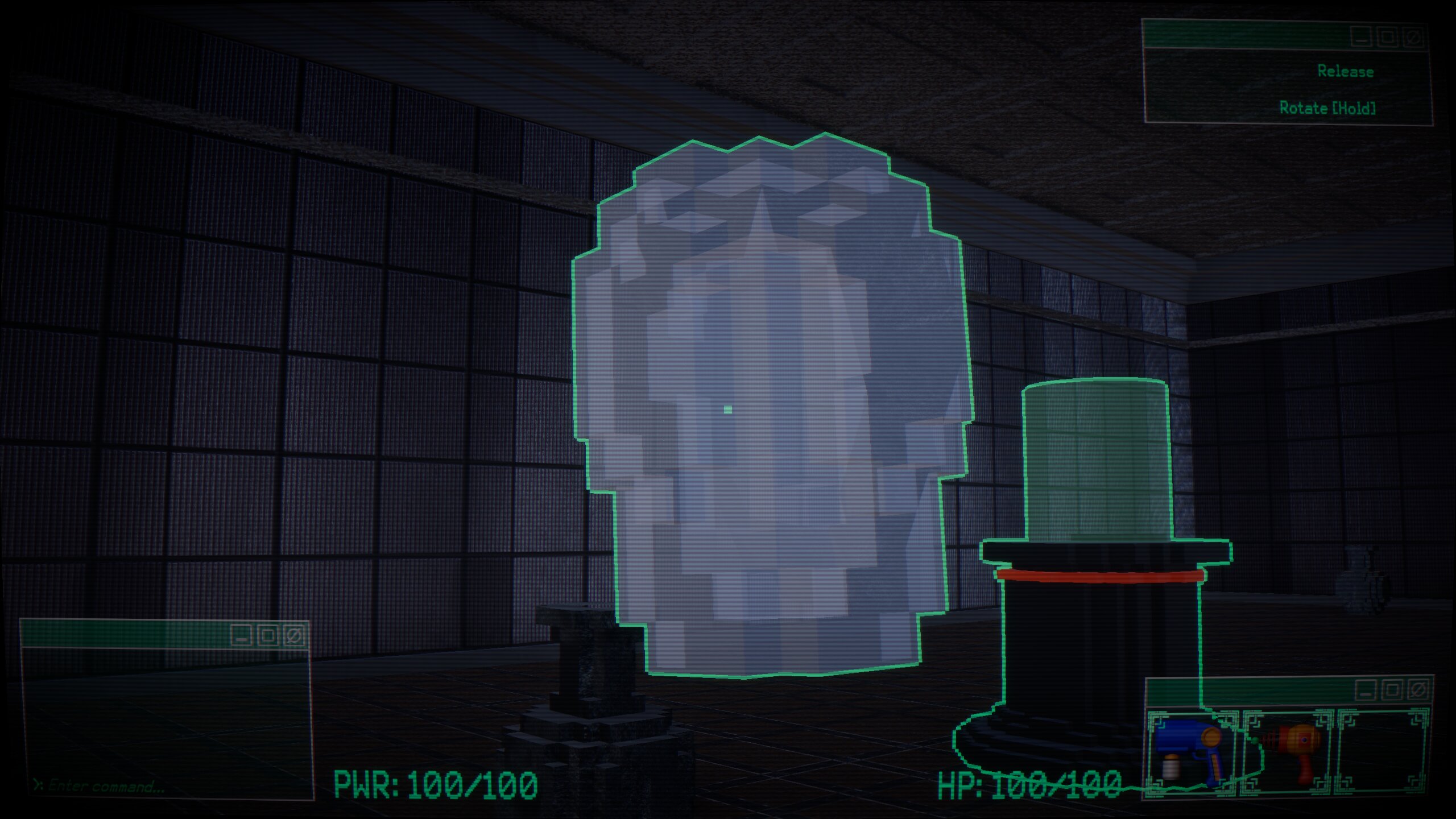 Veneer Volt — Guard Bots patrolling